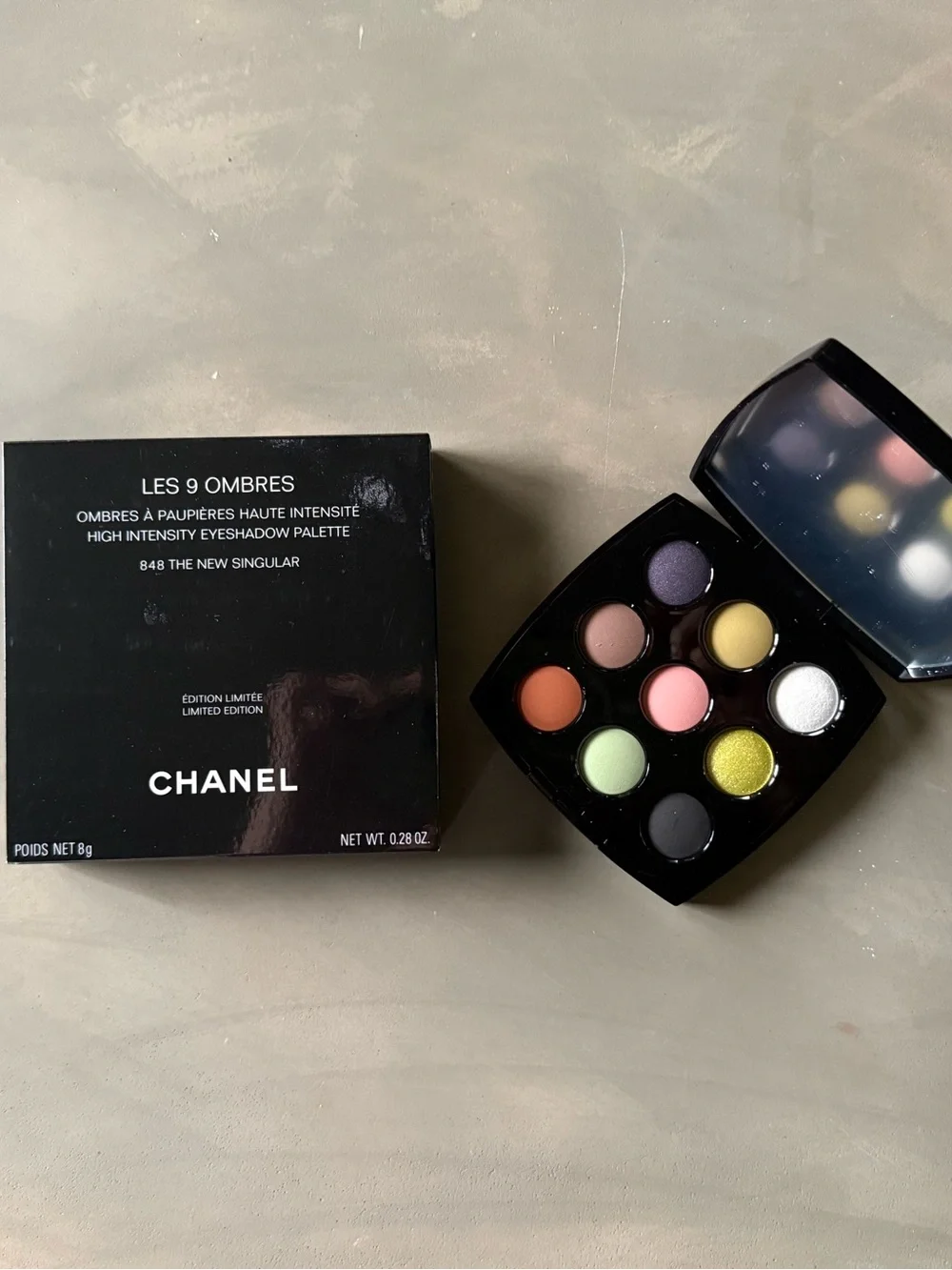 CHANEL LES 9 OMBRES High Intensity Eyeshadow Palette - 848 The New Singular